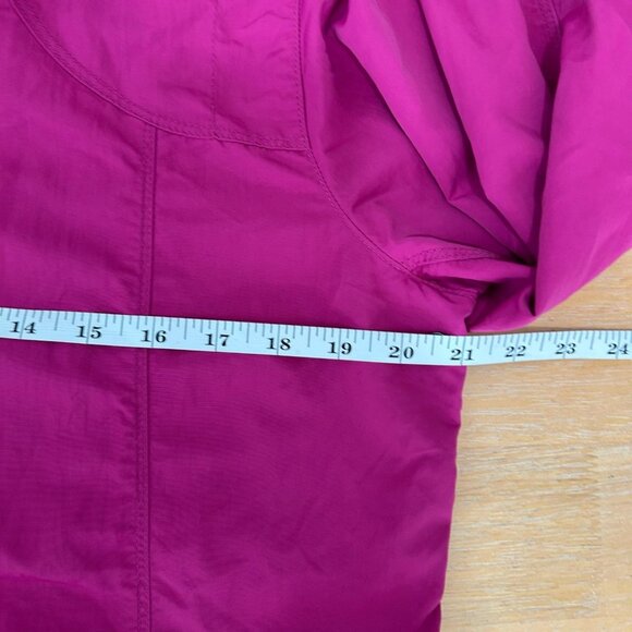 Eddie Bauer Jacket Womens Large Pink Travex Lightweight Full Zip Windbreaker - Picture 8 of 13